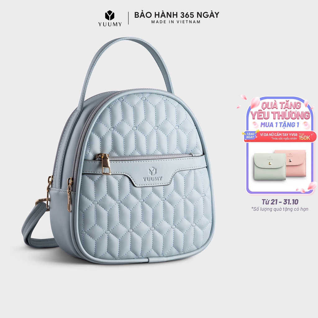 Balo nữ thời trang Yuumy YBA60 thiết kế mini họa tiết hot trend đi học đi chơi