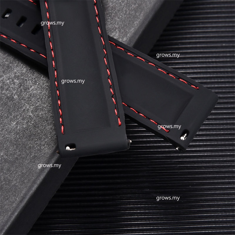 Dây Silicone Thay Thế Cho ĐồNg Hồ Đeo Tay Thông Minh 18mm,20mm,22mm,24mm