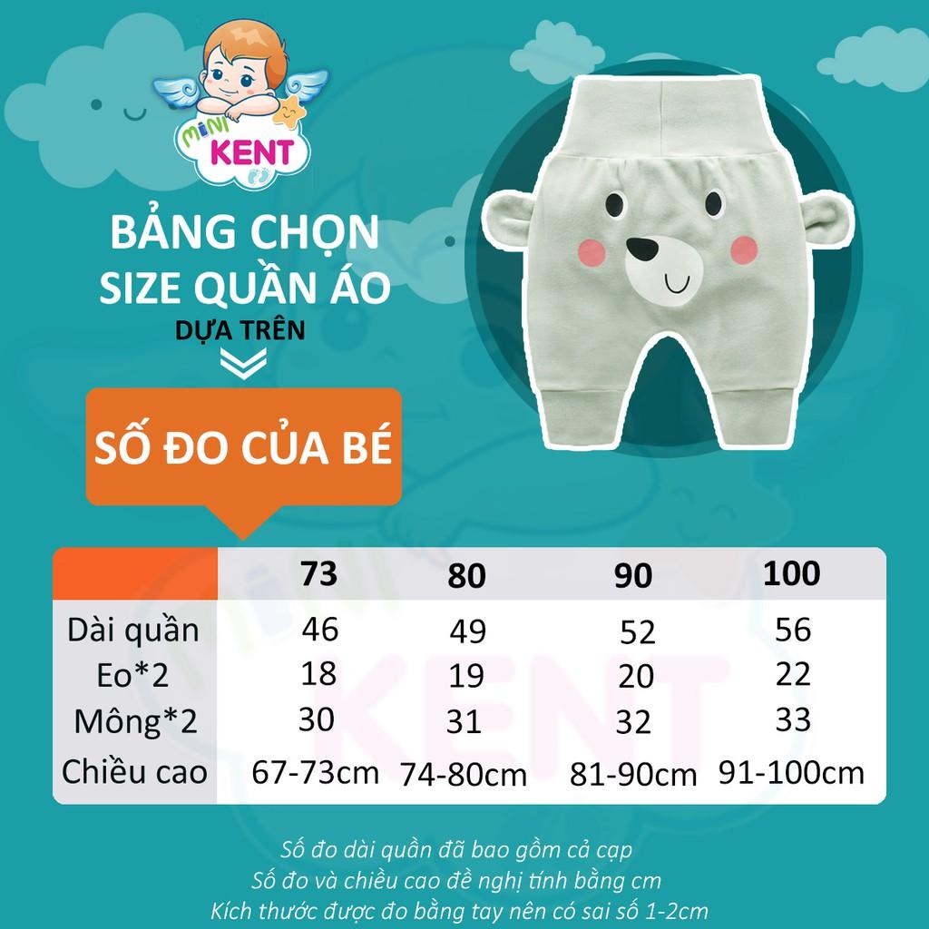 🐹 Quần mông thú cotton cạp cao cho bé