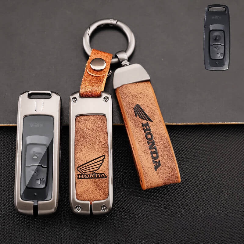 Phụ kiện vỏ chìa khóa ô tô bằng kim loại cho honda pcx 160 click 160 adv 160