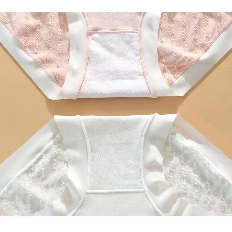 Quần Lót Cotton Không Đường May Kháng Khuẩn Thoải Mái Cho Nữ
