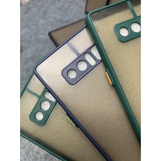 Ốp lưng lưng nhám viền màu cho Samsung Note 8