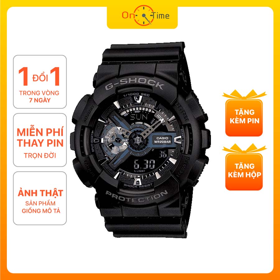 Đồng hồ Casio G Shock nam nữ GA110 (1:1), đồng hồ điện tử đeo tay kiểu dáng thể thao, full box - OneTime Store