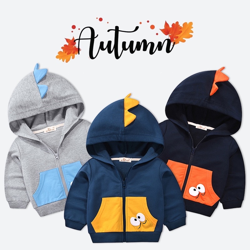 Áo khoác Hoodie cho bé BETOP áo nỉ có mũ họa tiết đáng yêu chất cotton hàng xuất khẩu