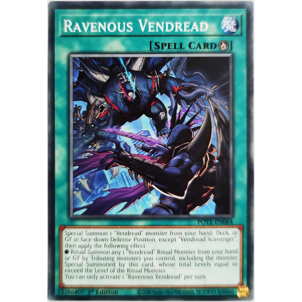[Thẻ Yugioh] Ravenous Vendread |EN| Common