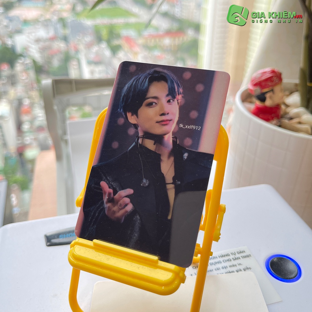 In Card Bơi theo yêu cầu card bo góc Nhựa PVC size 8.6x5.4cm