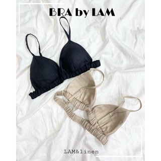Áo ngực Bra vải Linen