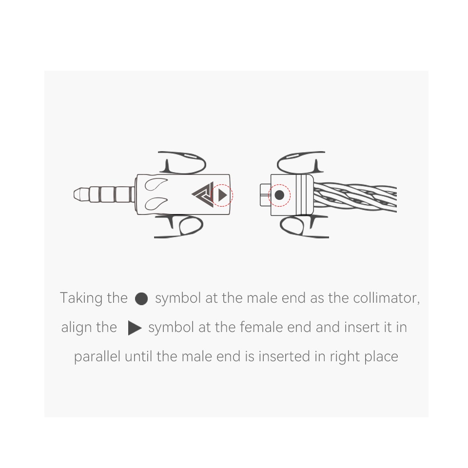 Dây Cáp Nâng Cấp Tai Nghe 3 Trong 1 Mạ Bạc QKZ Q1 MAX 16 352 KZ C Pin QKZ HBB ZXT AS16 PRO ZSN PRO X