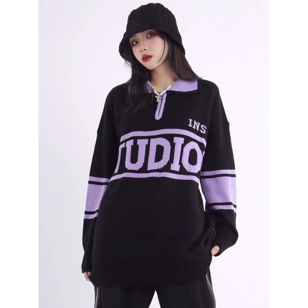 Áo len cổ cao / Sweater
