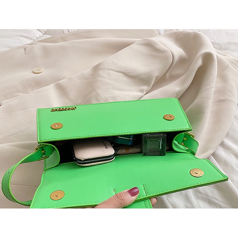 Túi đeo vai IELGY dáng vuông nhỏ phong cách cổ điển thời trang dành cho nữ