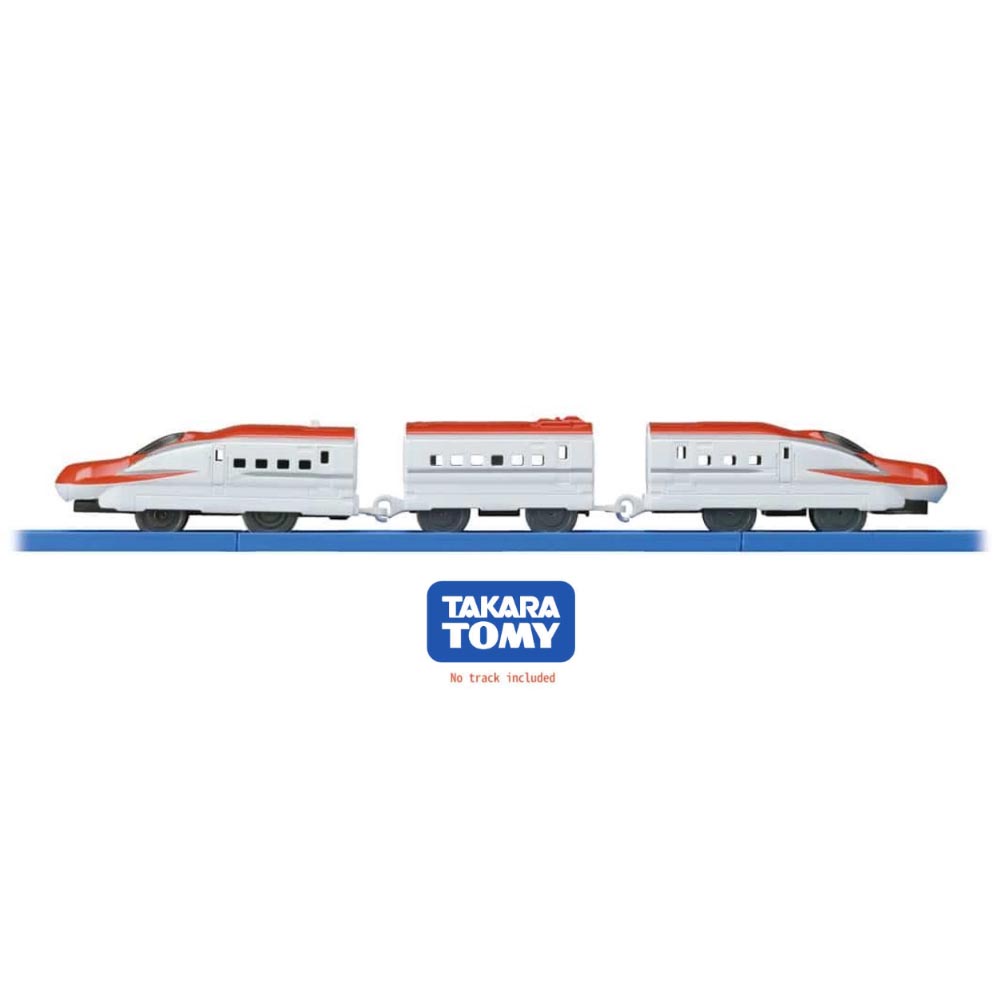 Mô hình tàu điện Takara Tomy ES-03 E6 Shinkansen Komachi chạy pin loại to (Box) - Không có ray
