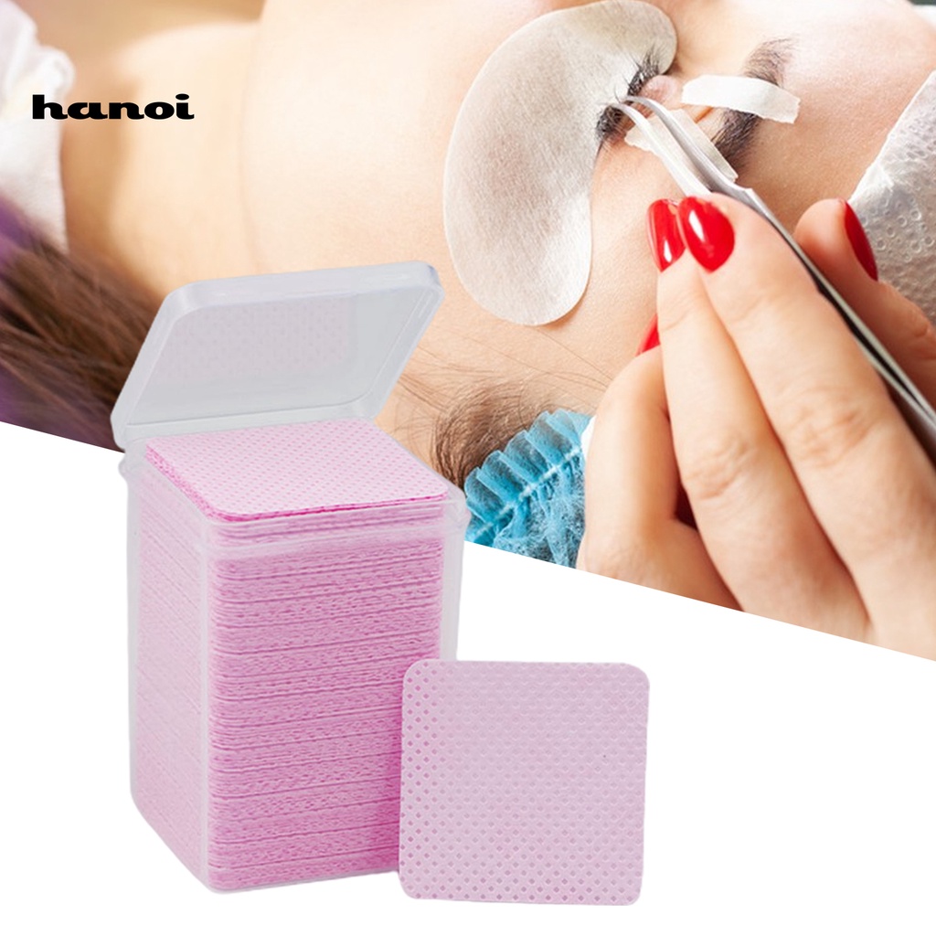 Hộp 200 Miếng Bông Tẩy Trang Bằng Vải Không Dệt Mềm Mại Linh Hoạt Cho Nữ