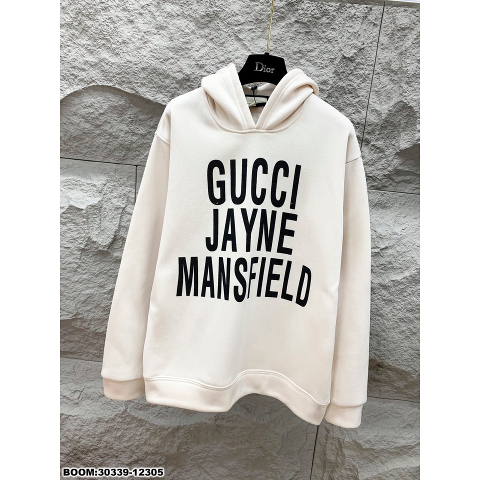 Áo Hoodie Nam GC Jayne 2 Màu Đen Be Cao Cấp - Áo Nỉ Hoodie Nam Nữ GC Chữ In Siêu Đẹp