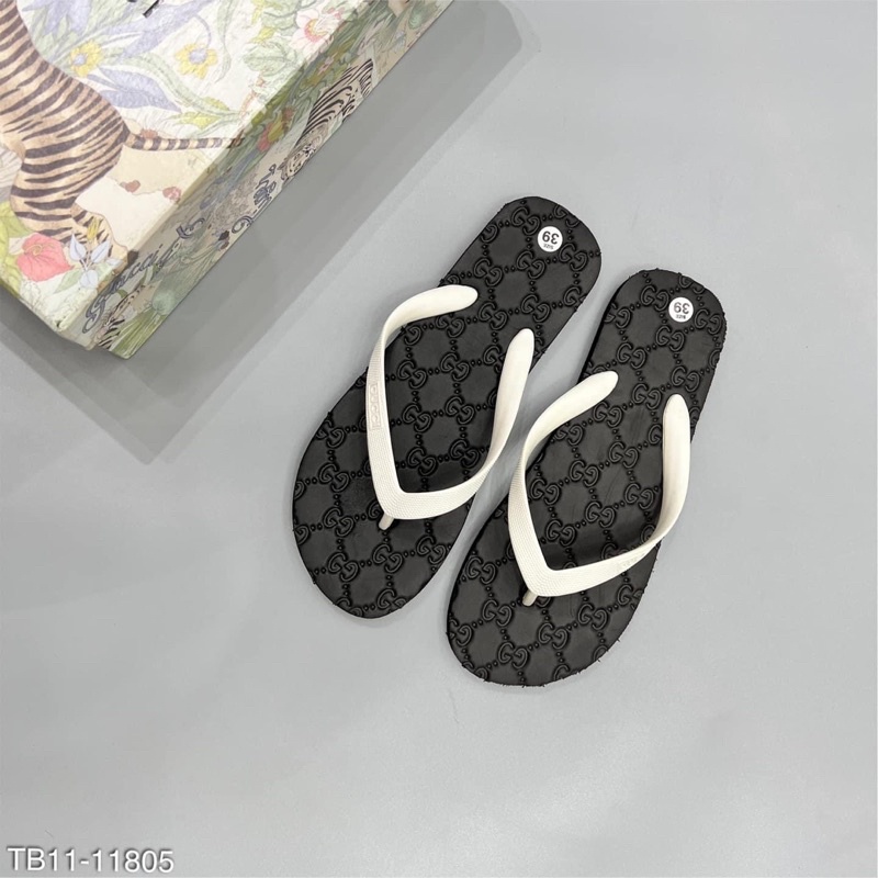 Dép Trông Vân G.C Quai Trắng Cao Cấp TB11