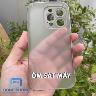 Combo 2 Ốp Lưng Trong Nhám Unibody iPhone 14 Pro Siêu Mỏng