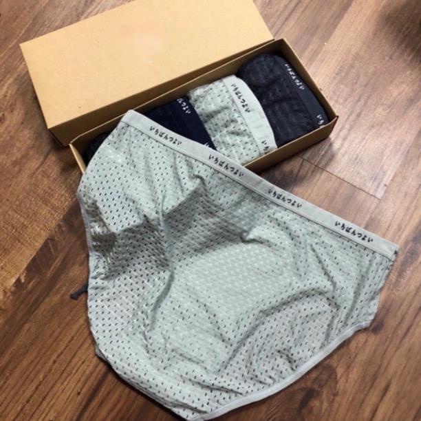 Hộp 5 Quần Lót Nam Chéo Thông Hơi Xuất Nhật Siêu Chất