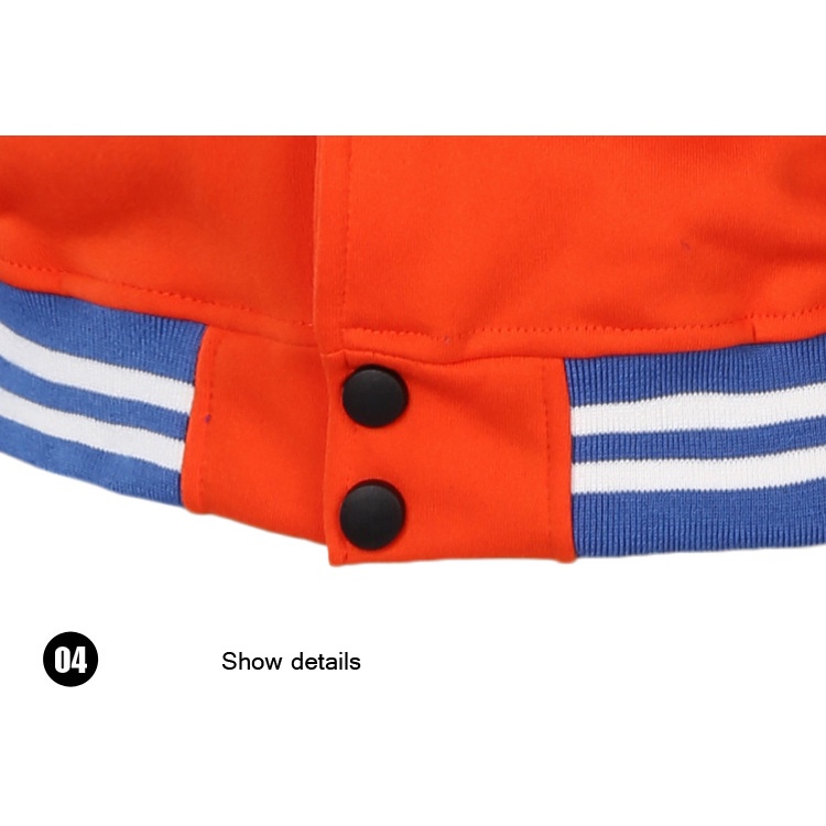 Áo Khoác Bóng Chày Phong Cách Hoạt Hình Dragon Ball Thời Trang Thu Đông Hàng Mới Dành Cho Nam Nữ