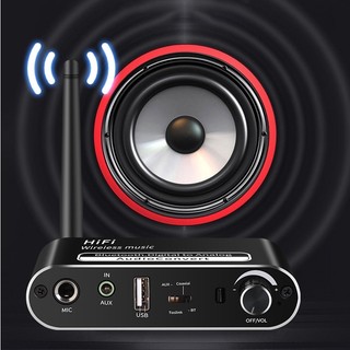 Bộ dac chuyển đổi âm thanh không dây hifi bluetooth t02 optical