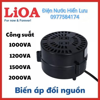 Biến áp đổi nguồn lioa, biến áp tự ngẫu 1000va - 1200va - 1500va - 2000va đổi nguồn hạ áp - bảo hành 4 năm chính hãng