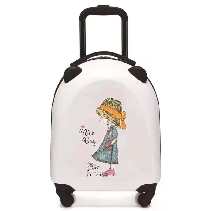 Vali trẻ em cỡ nhỏ nam nữ sinh viên hộp lên máy bay 18 inch hành lý mật khẩu