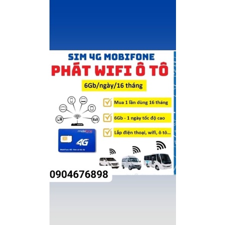 mỗi ngày có 6GB tốc độ cao miễn phí trong 16 tháng không phải nạp tiền