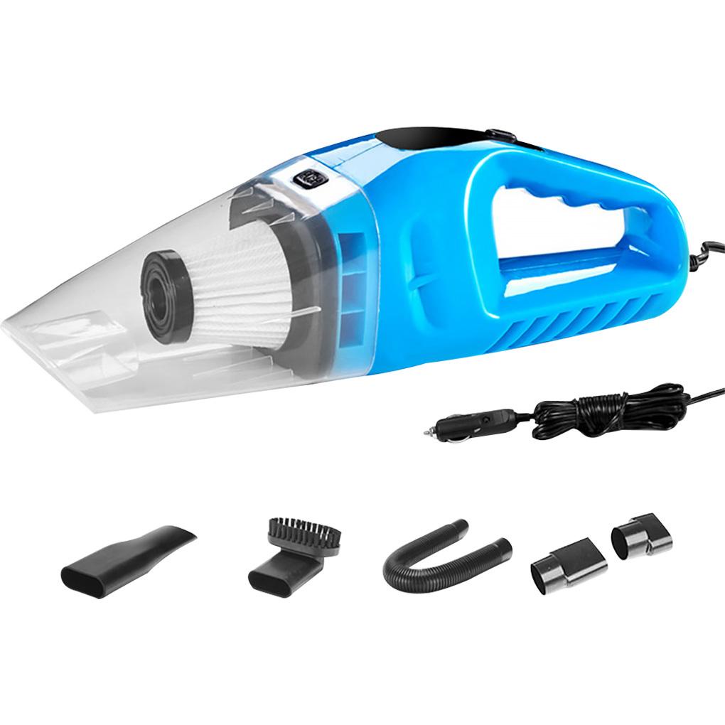 Máy Hút Bụi Cầm Tay Công Suất Cao 120W Màu Xanh Dương Cho Xe Hơi