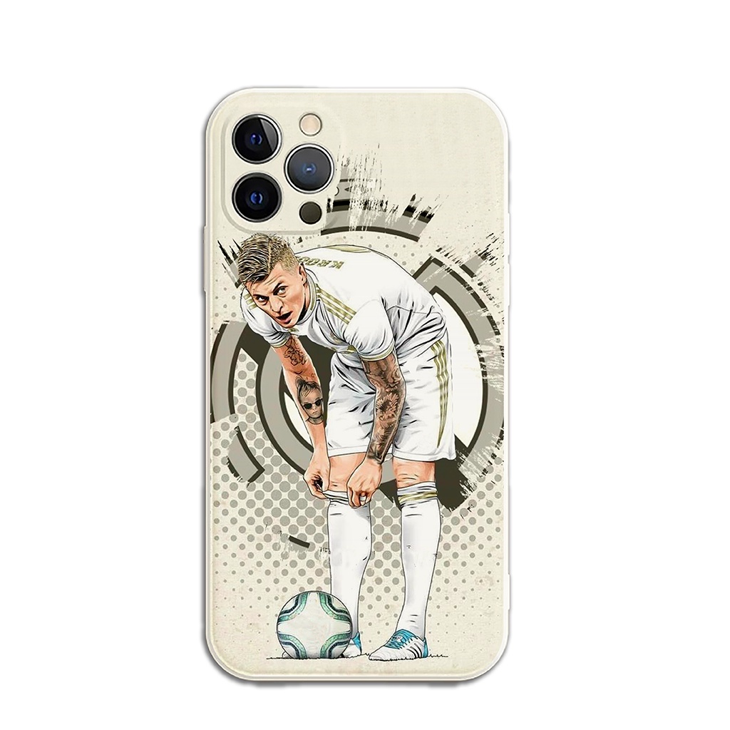 Ốp iphone BVC Bóng đá Realmadrid ốp vuông cho 6/6splus/7/7plus/8/8plus/x/xr/xs/11/12/13/14/pro/max/plus/promax