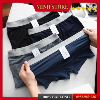 Quần lót nam BOXER thun lạnh cao cấp, quần sịp nam thun lạnh boxer SDN02 - Minhstore88