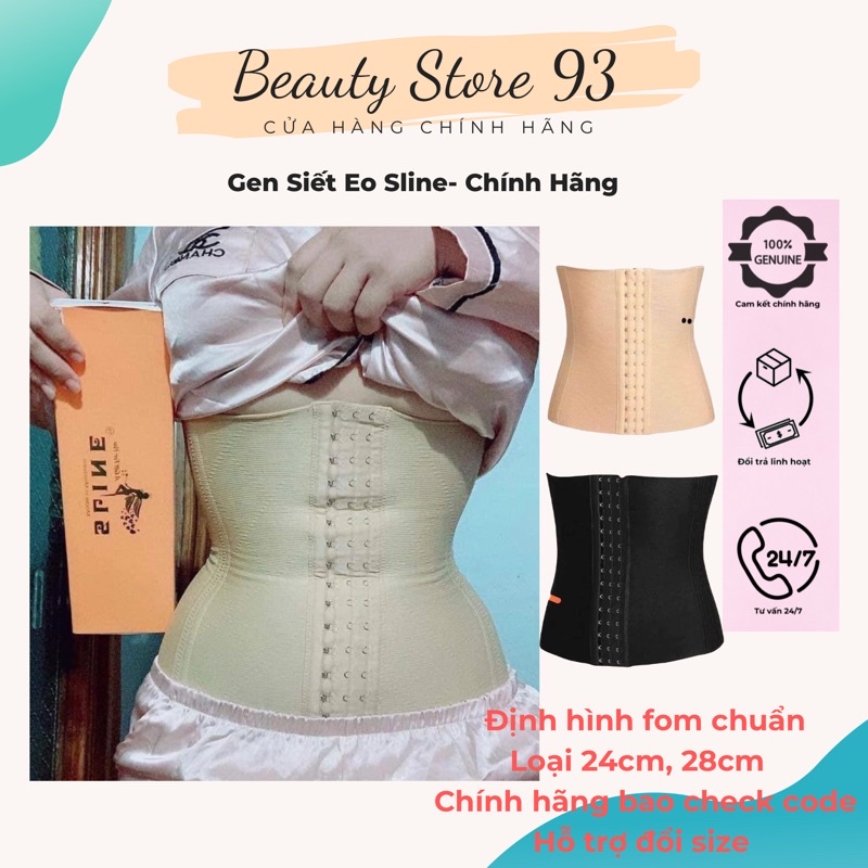 ⚡[ HOT SALE-CHÍNH HÃNG CHECK QR ] Gen Nịt Bụng Siết Eo Sline- Chính Hãng Nhập Khẩu Malaysia🍂