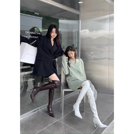 Boot đùi mũi nhọn new 2023