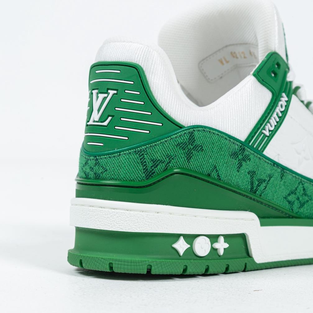 Giaydepthaovy.99 Giày LV trainer xanh, Giày thể thao LV Xanh Lá green hot 2022 Bản Cao Cấp Full Box