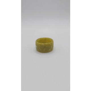 Nhẫn đá serpentine bản cao
