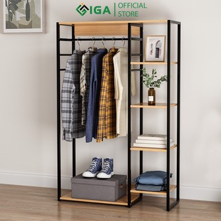 Tủ treo quần áo IGA L Hanger Phong Cách Hàn Quốc - GM08