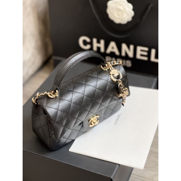 Túi xách nữ thời trang mini Tophandle sz20cm hàng super kèm charm đẹp dã man fullbox nam châm nguyên(ảnh thật cuối bài)