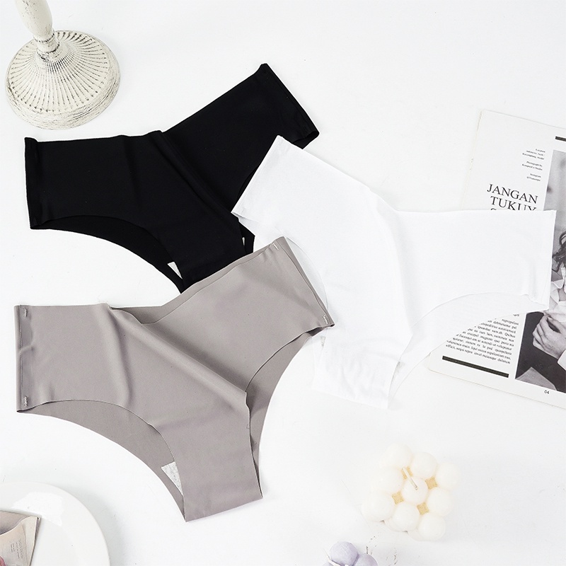Set 3 quần lót ECMLN mềm mại không đường may quyến rũ cho nữ