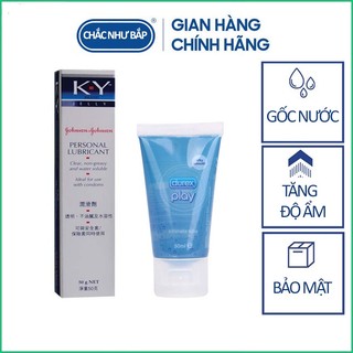Combo 2 tuýp gel bôi trơn durex ky và durex play 50ml