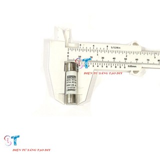 Cầu chì ống sứ 2a, 5a, 10a, 20a 25a, 32a 10x38mm