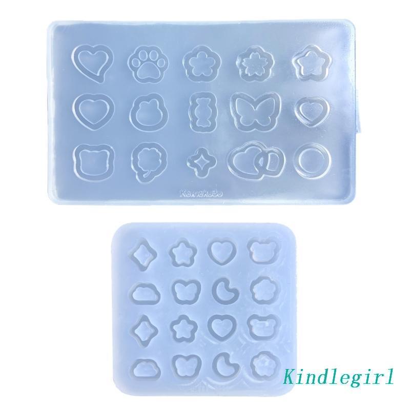 Khuôn Silicone Làm Trang Sức Thủ Công Dạng Cát Chảy