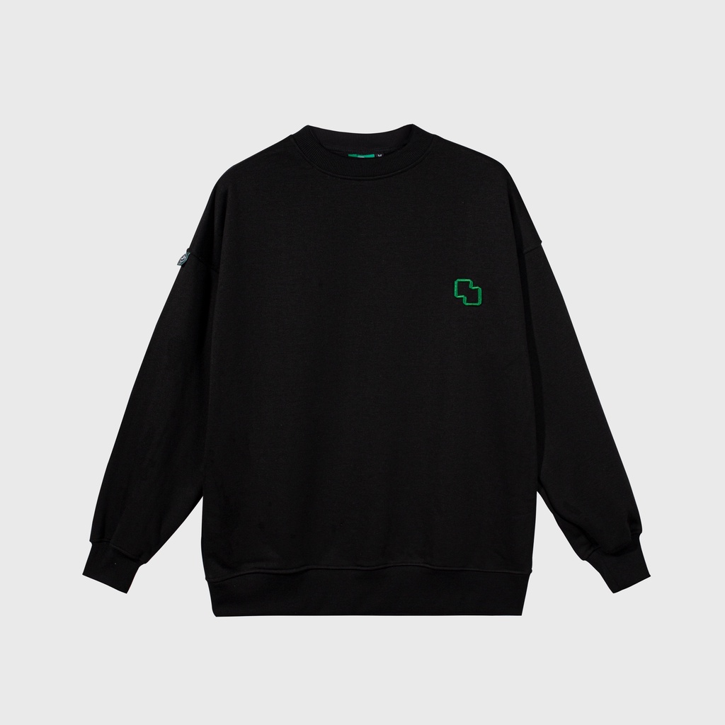 Áo Sweater Jspace "Green Logo"