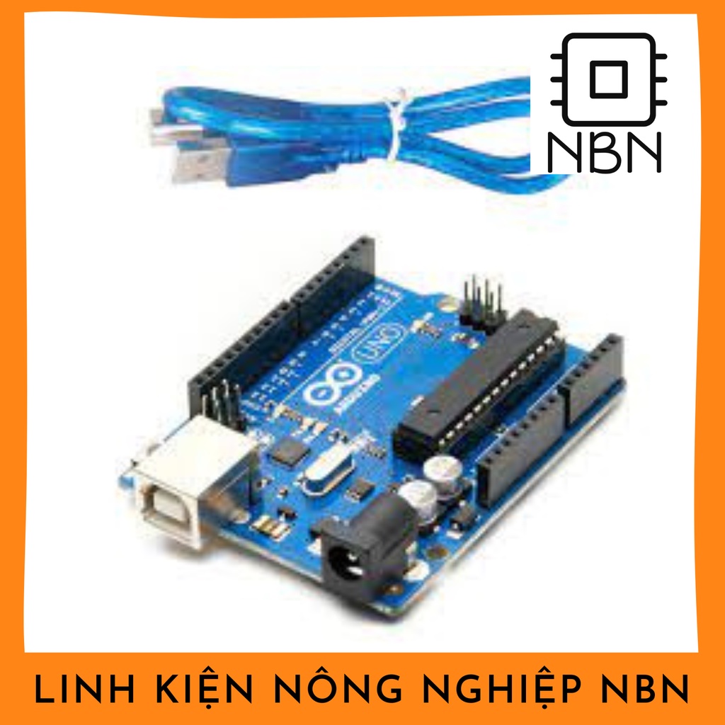 Board Arduino Uno R3 DIP🔥 chip Atmega328P🔥 +Cáp USB
