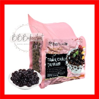Trân châu ĐEN CARAMEL TAIWAN Đại Địa Đài Loan - Gói 1kg