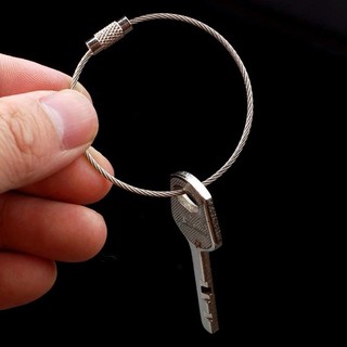 Móc Khóa Bằng Thép Không Gỉ [Công Cụ Móc Chìa Khóa] [Công Cụ Ngoài Trời] [Chìa Khóa Kim Loại]
