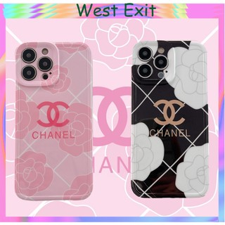 Ốp Điện Thoại Mềm Hình Hoa chane1 Cho iPhone11 11promax iPhone12 12pro 12promax iPhone13 13pro 13promax iPhone14 14plus 14pro 14promax