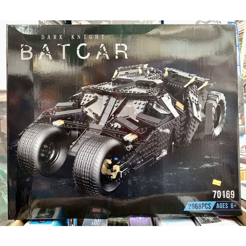 Xếp hình NonLego 76240 DC 70169 83663 Batmobile Tumbler của Batman
