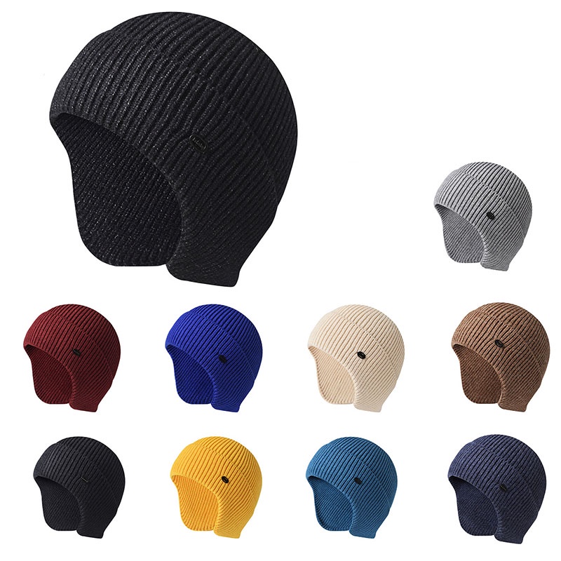 Mũ Len Che Tai Giữ Ấm Mùa Đông Dành Cho Nam Nữ