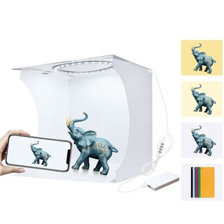 ♥♥♥ 1 Bộ Hộp Đèn Chụp Ảnh Di Động Ảnh Led Hộp Đèn Chụp Phông Nền Hộp Chiếu Sáng