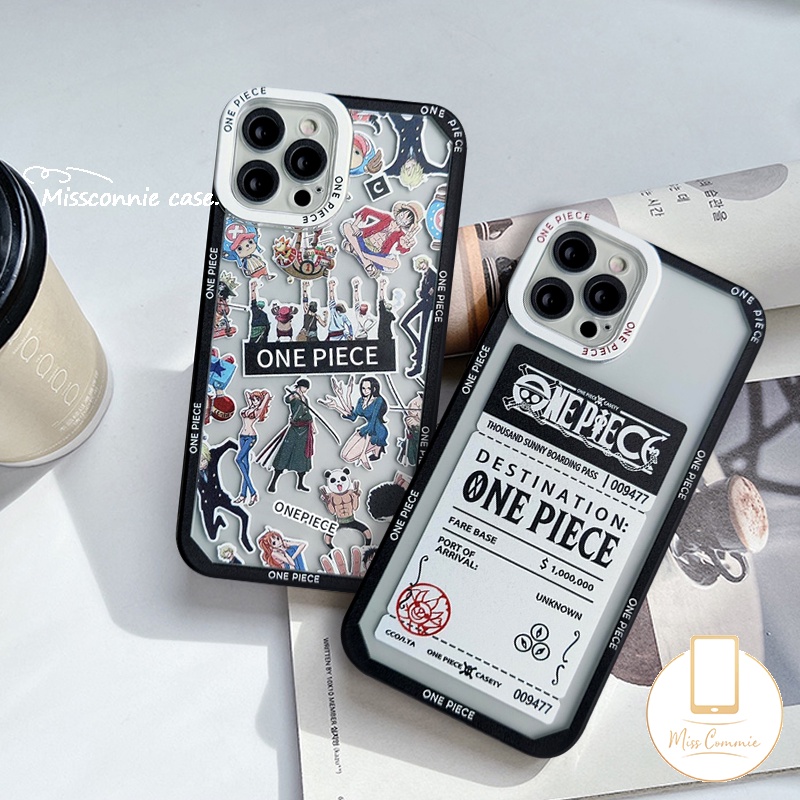 Ốp Điện Thoại TPU Hoạt Hình One Piece Cho IPhone 11 7 8 6 6S Plus 12 13 14 11 Pro MAX XR 7Plus 8plus 14 Plus X XS MAX SE 2020 8plus