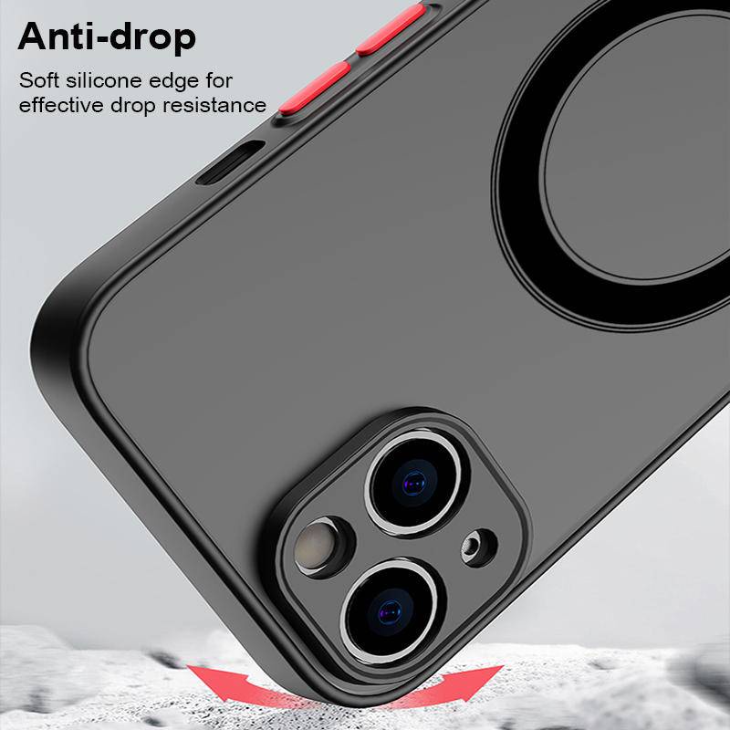 Ốp Điện Thoại Silicon Nhám Trong Suốt Chống Sốc Sang Trọng Cho iPhone 14 13 12 11 Pro MAX Plus X XS MAX XR