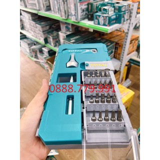 Bộ 25 tua vít chữ t total tacsd30256
