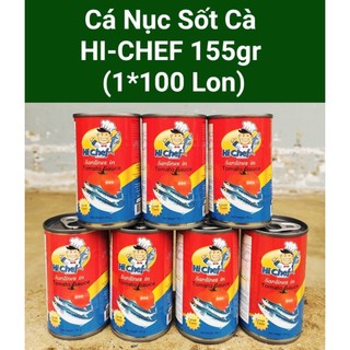   Có sẵn   Chính hãng  Cá Mòi Sốt Cà  Three Chef  và  Hi Chef   Thái Lan 155G  1 lốc 10 Hộp  